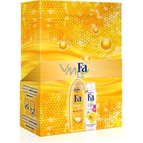 Fa Honey Elixir Duschgel 250 ml + Floral Protect Orchid & Viola Antitranspitant Deodorant Spray 150 ml, Kosmetikset