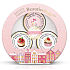 Baylis & Harding Strawberry Cupcake + Zuckermandeln + Himbeer Virgin Cotta Lippenbalsam 3 x 20 ml, Pink Collection Kosmetikset