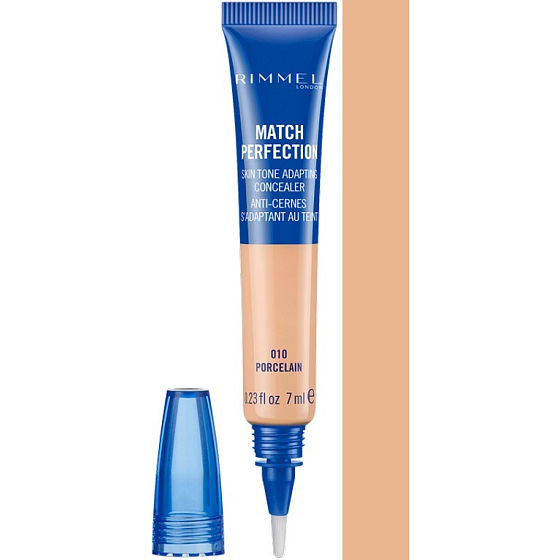 Rimmel London Match Perfection Concealer 010 Porcelain 7 ml