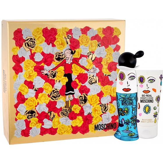 Moschino So Real Ladies EdT 30 ml Eau de Toilette + 50 ml Körperlotion