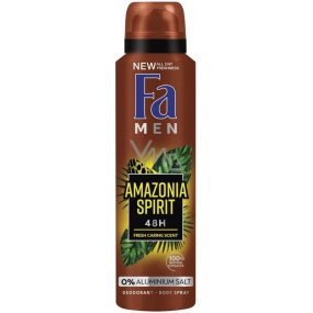 Fa Men Brazilian Vibes Amazonia Spirit Deodorant Spray für Männer 150 ml