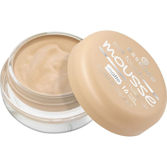 Essenz Soft Touch Mousse Schaum Make-up 16 Matt Vanille 16 g