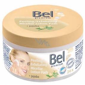 Bel Cosmetic Jojoba + Nasse Tampons schälen 24 Stück
