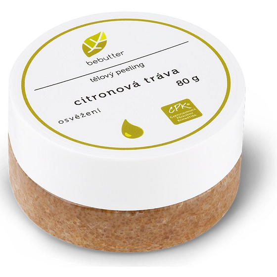 Aromatica Bebutter Bio Zitronengras Körperpeeling 80 g
