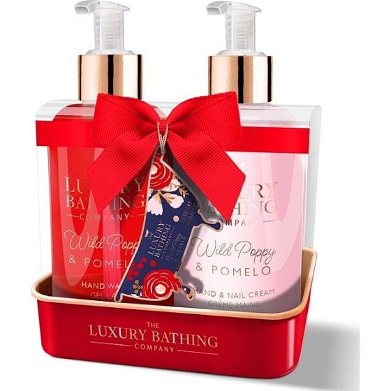 Grace Cole Admiration Flüssigseifenspender 300 ml + Hand- und Nagelcremespender 300 ml, Kosmetikset