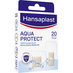 Hansaplast Aqua Protect wasserdichte Pflaster 20 Stück