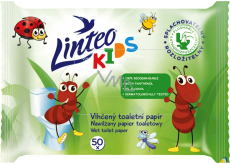 Linteo feuchttücher Toilettenpapier Kids, 50 Stk