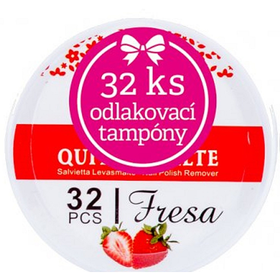My Strawberry Einweg-Nagellackentferner-Tampons mit Duft 32 Stück