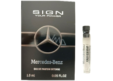 Mercedes-Benz Sign Your Power Eau de Parfum für Männer 1,5 ml Fläschchen