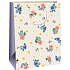 Ditipo Geschenk-Kraftbeutel beige 27 x 12 x 37 cm Bunte Blumen