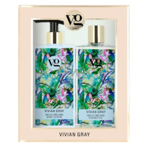 Vivian Gray Sensational Wild Orchid Duschgel + Körperlotion 2 x 350 ml, Geschenkset