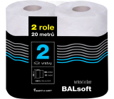 BALsoft 2-lagige Papierhandtücher 10 m, 2 Rollen