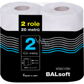 BALsoft 2vrstvé papírové utěrky 10 m, 2 role