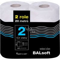 BALsoft 2-lagige Papierhandtücher 10 m, 2 Rollen