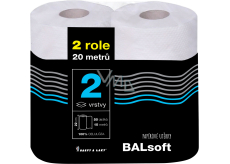 BALsoft 2vrstvé papírové utěrky 10 m, 2 role