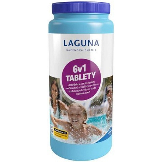Laguna Tablety 6v1 pravidelná dezinfekce vody 1,4 kg