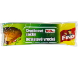 Fino Mikrotüten mit Clip 18 x 20 cm, 100 Stk, 7µm