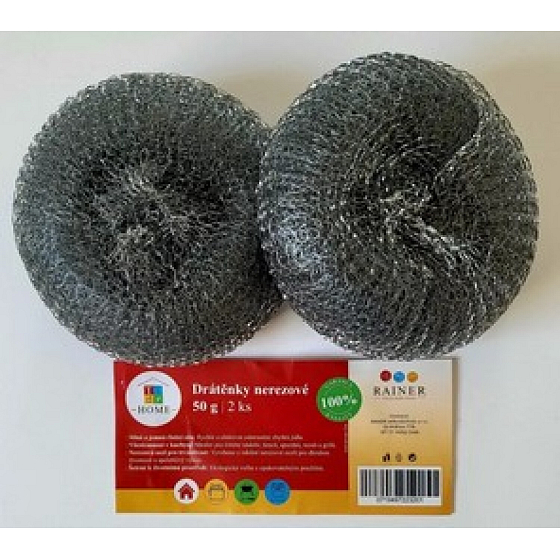 DRÁTĚNKA NEREZOVÁ TIDY HOME 50 G    2  KS