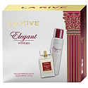 LA RIVE ELEGANT WOMAN Parfümwasser 100 ml + Deodorant Spray 150 ml, Geschenkset für Damen + La Rive 2in1 Duschgel Minie 250 ml ZUSÄTZLICH