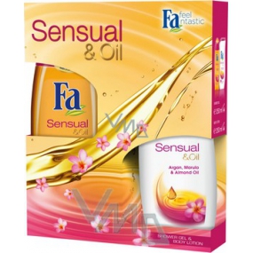 Fa Sensual & Oil Duschgel 250 ml + Körperlotion 250 ml, Kosmetikset