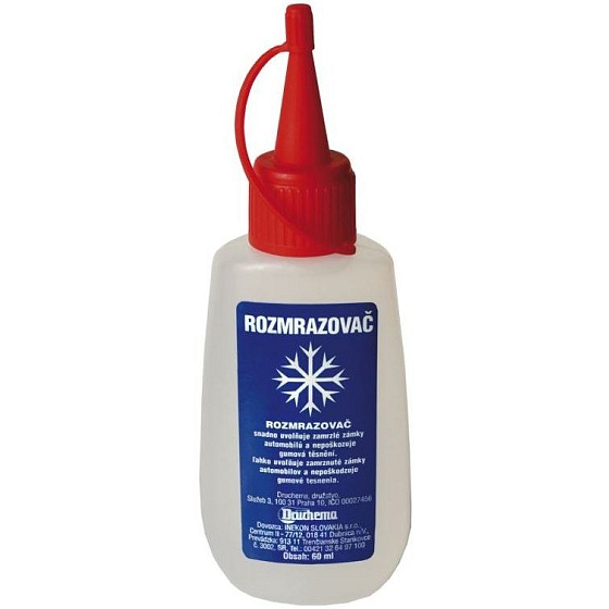 Druchema Lock Defroster 60 ml entfernt leicht Glasur von Glas, Schlössern und Türen