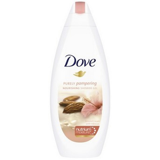 Dove Purly Pampering Mandelcreme und Hibiscus Duschgel 250 ml
