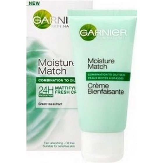 Garnier Skin Naturals Moisture Match 24h frische undurchsichtige Creme 50 ml
