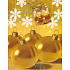 Nekupto Geschenk Papiertüte 23 x 18 x 10 cm Goldflaschen 1 Stück BM 454 01
