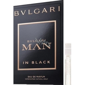 Bvlgari Man In Black parfümiertes Wasser 1,5 ml mit Spray, Fläschchen
