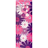 Nekupto Geschenk Papiertüte für Flasche 33 x 10 x 9 cm Lila mit Blumen 1 Uks 861 30 ALH