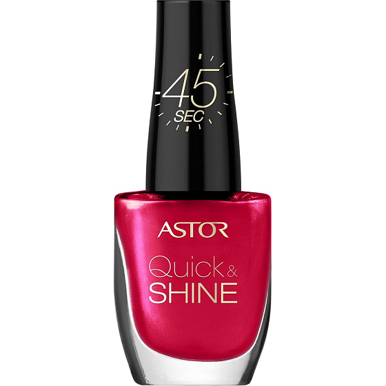 Astor Quick & Shine Nagellack Nagellack 304 Sind Sie rot-y? 8 ml