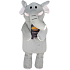 Wildlife Warmers Thermophore Heizflasche für Kinder Elefant 1 l