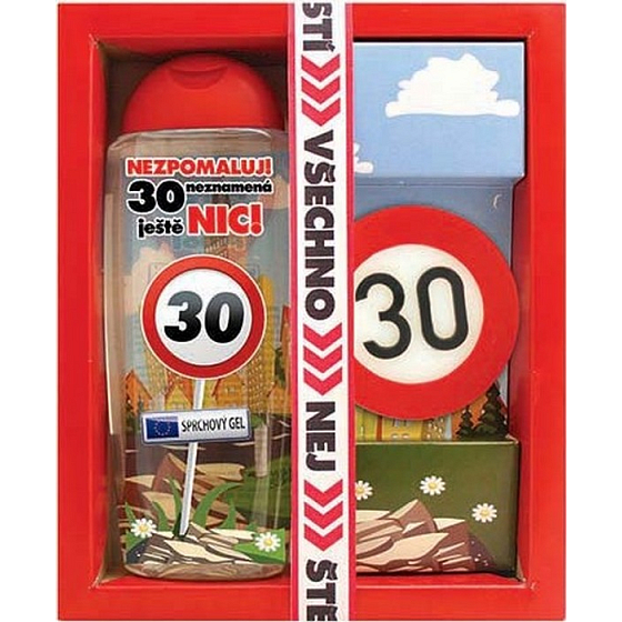 Böhmen Geschenke Die besten 30 Duschgel 300 ml + handgemachte Toilettenseife 55 g, Kosmetikset