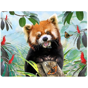 Prime3D Postkarte - Panda Red 16 x 12 cm