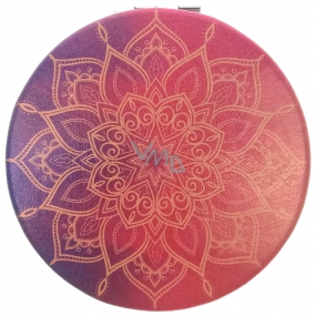 Albi Original Doppelhandtaschenspiegel Mandala Durchmesser 7 cm