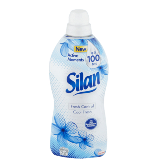Silan Active Moments Frische Kontrolle Cool Frisches Weichspülerkonzentrat 72 Dosen 1,8 l