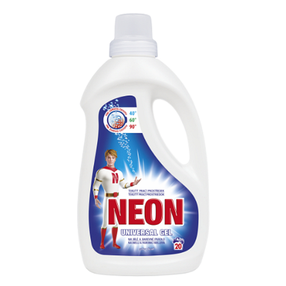 Neon Fresh Universal Gel zum Waschen von Kleidung 50 Dosen von 2,5 l