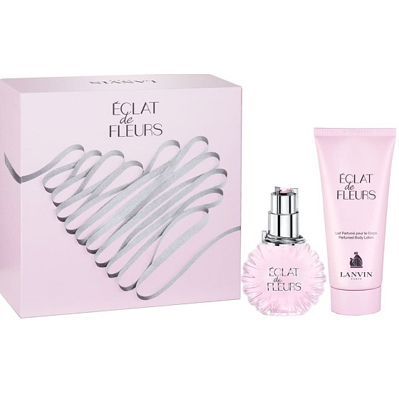 Lanvin Eclat de Fleurs Eau de Parfum für Frauen 50 ml + Körperlotion 100 ml, Geschenkset für Frauen