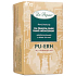 Dr. Popov Pu-Erh halbfermentierter Tee mit geringem Koffeingehalt zur Gewichtskontrolle und für geistiges Wohlbefinden 20 x 1,5 g
