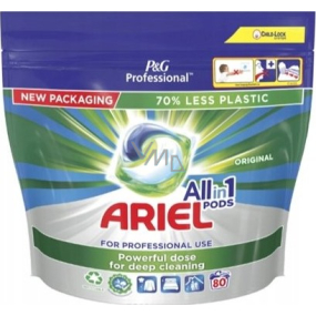 Ariel All in 1 Pods Regelmäßige Gelkapseln universal zum Waschen 80 Stück