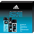 Adidas Ice Dive parfümiertes Deo-Glas 75 ml + Deo-Spray 150 ml + Duschgel 250 ml, Kosmetikset für Männer
