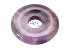 Amethyst Donut Naturstein 30 mm, Stein der Könige und Bischöfe