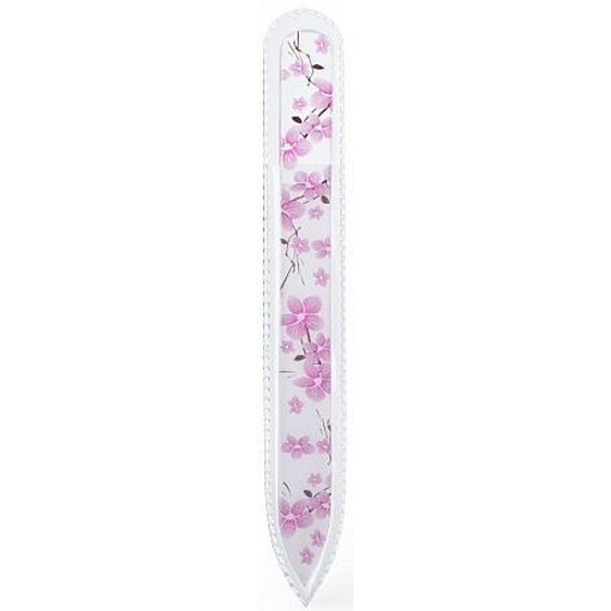 Diva & Nice Nagelfeile Glas gedruckt 14 cm verschiedene Typen