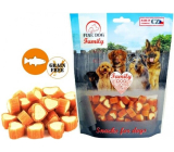 Fine Dog Family Lachsherzen Naturfleisch Leckerli für Hunde 200 g