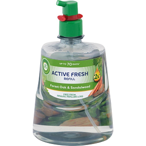 Air Wick Active Fresh Eiche und Sandelholz Nachfüllung für Diffuser 228 ml