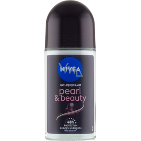 Nivea Pearl & Beauty Black kuličkový antiperspirant, 50 ml