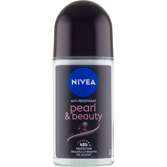 Nivea Pearl & Beauty Black kuličkový antiperspirant, 50 ml