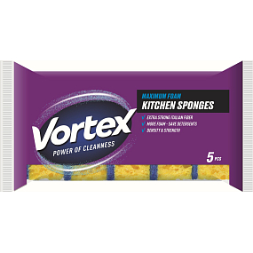 Vortex Maximale Schaum Küchenschwamm, 5 Stk Vortex Maximale Schaum Küchenschwamm, 5 Stk