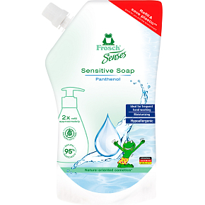 Frosch Sensitive Flüssigseife für Kinder Nachfüllpackung, 500 ml