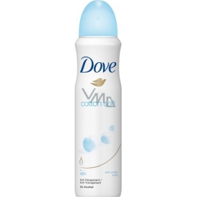 Dove Cotton Dry 48h Antitranspirant Deodorant Spray für Frauen 150 ml